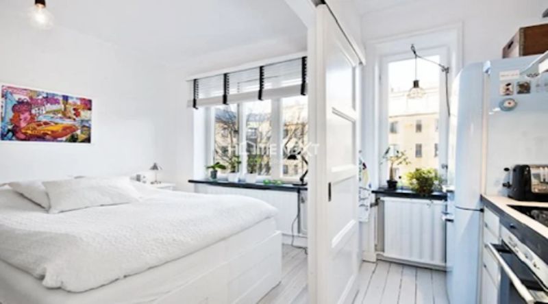 Không nên nhà bếp đối diện với phòng ngủ 