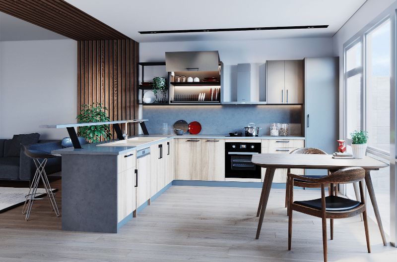 Hướng bếp tốt là hướng Sinh Khí, Thiên Y, Diên Niên và Phục Vị