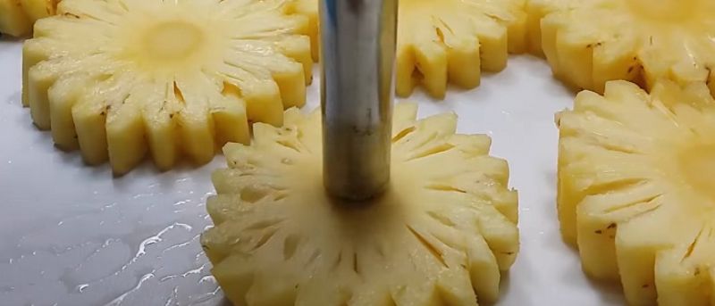 Cách sơ chế thơm 