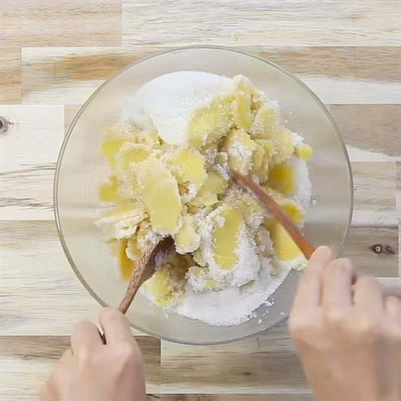 Cách sên gừng đơn giản