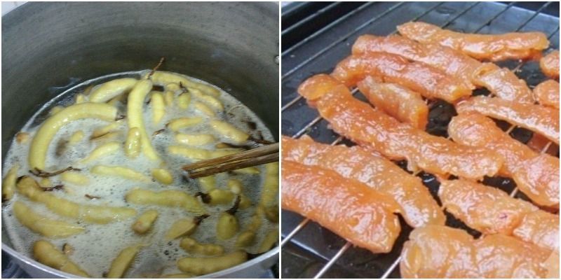 Cách sên me nguyên trái chua ngọt 