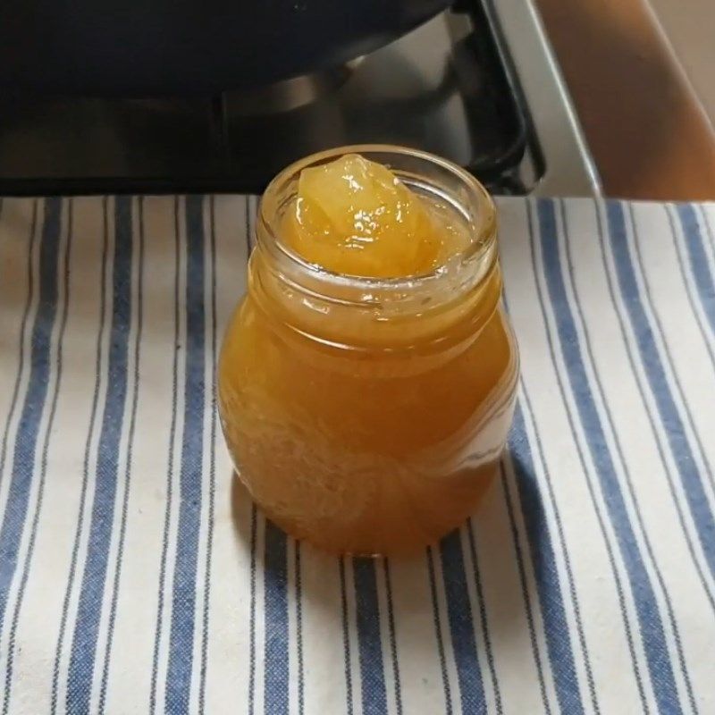 Thành phẩm mứt lê thơm ngon 