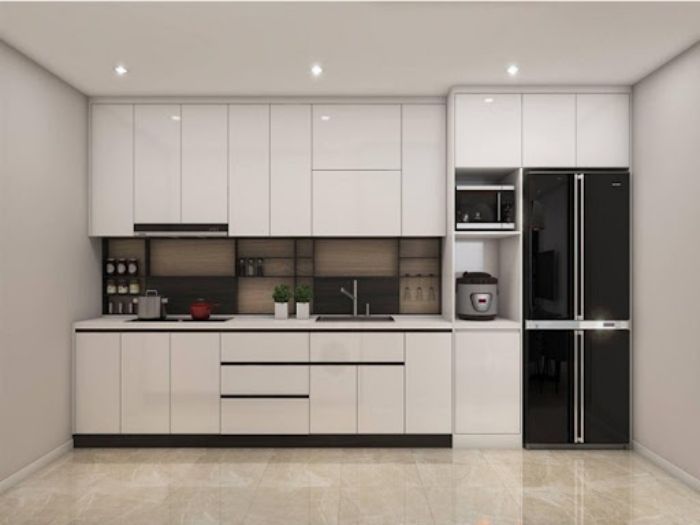 Tủ bếp acrylic là gì