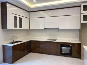 Tủ bếp nhựa Ecoplast bắt mắt