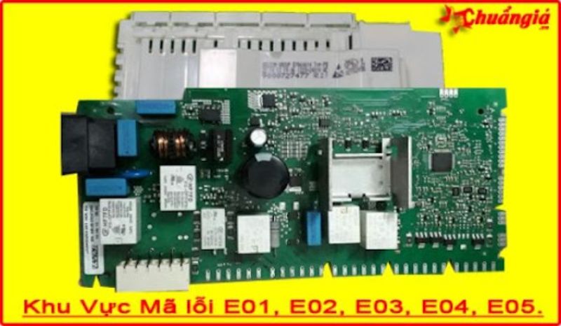 Lỗi E của máy rửa bát Bosch