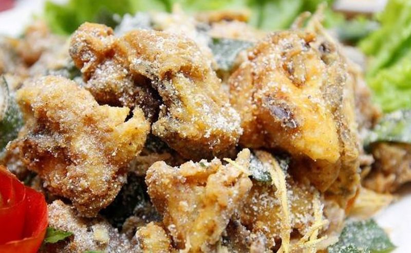 cách làm gà rang muối bằng bột gia vị có sẵn