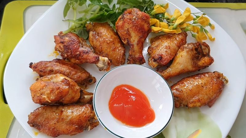 gà rán ngũ vị hương