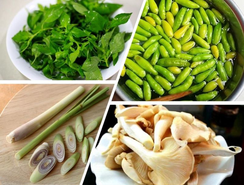 sơ chế nguyên liệu