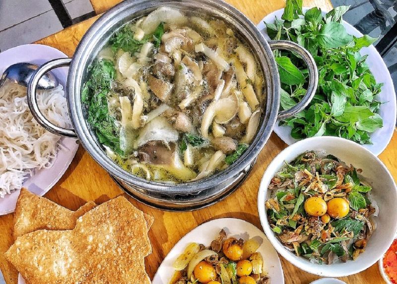 thành phẩm gà lá é