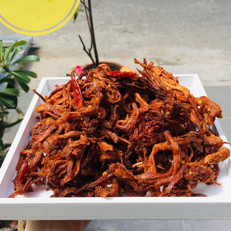 Làm lợn khô không cần lò nướng