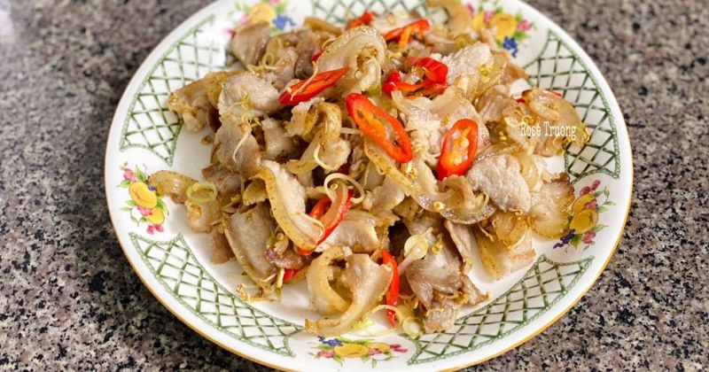 Cách làm lợn rừng hấp thơm ngon